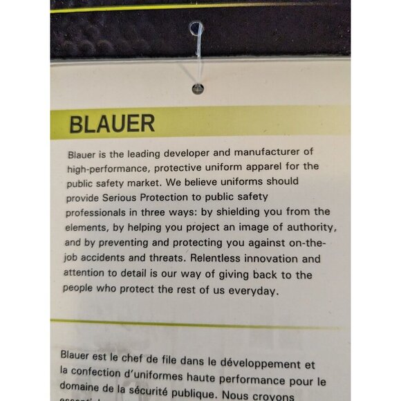 Blauer NEW Cargo Pants Womens Size 22 Navy Blue Zip Utility Work Uniform 8863XSW - Picture 5 of 6